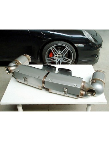 Porsche 997 GT2 Europipe Turbo-Back Steg 1 avgassystem