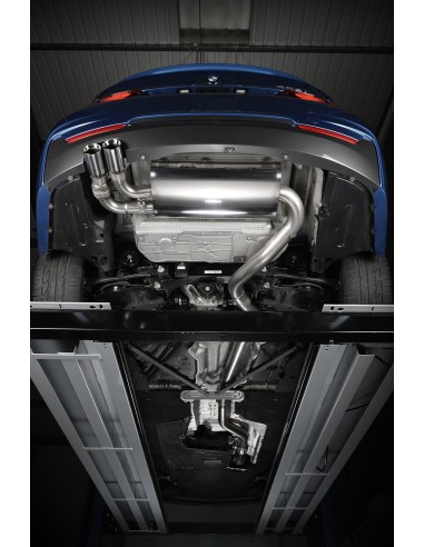 BMW 428i manuell Milltek Sport 3" Downpipe med racekatalysator