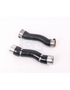 BMW M135i F20 Forge Motorsport tryckslang mellan turbo och intercooler i silicon 2