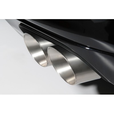 Audi S4 3,0TFSi V6 B8.5 Milltek Sport Cat-Back 4x 100 titan GT utblås med aktiva avgasventiler