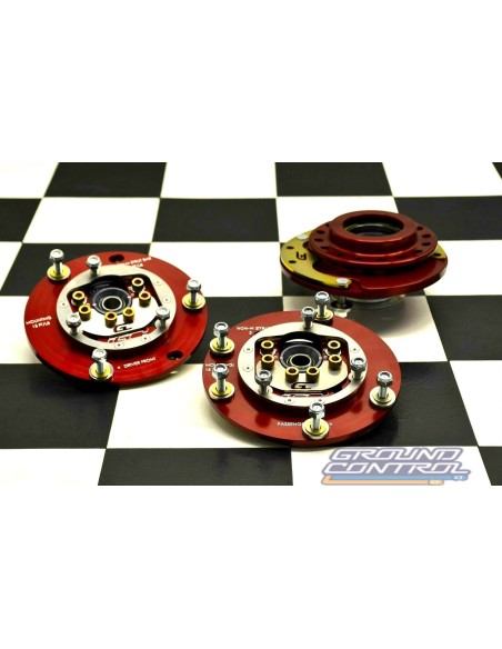 BMW M3 / M4 F8X med 3 bultar tillverkad före januari 2015 Ground Control Street Camber / Caster topplagringar fram