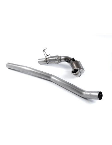 Skoda Superb 2,0TFSi 280 3V 4WD Milltek Sport 3" gjuten Downpipe med HJS 200 cells racekatalysator (upp till 500hk)