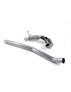 Audi TTS 2,0TFSi 8S Milltek Sport 3" gjuten Downpipe med HJS 200 cells racekatalysator (EC Godkänt) (upp till 450hk)