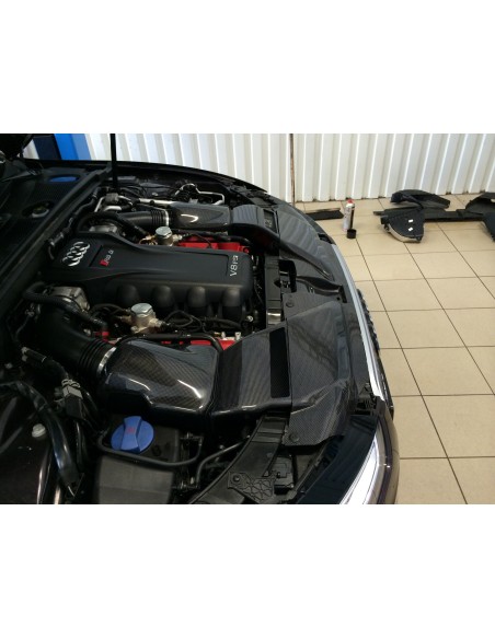 Audi RS4 B8.5 GruppeM Kolfiber insugskit