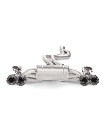 BMW M2 F87 Akrapovic Evolution System i Titan med kolfiber utblås
