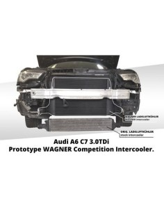 Audi A6 3,0TDi (singel turbo) C7 Wagner Tuning "Competition" Intercooler kit 2