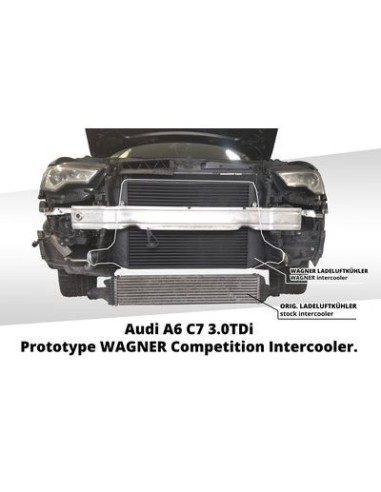 Audi A6 3,0TDi (singel turbo) C7 Wagner Tuning "Competition" Intercooler kit