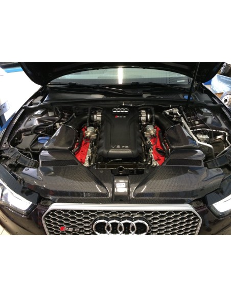 Audi RS4 B8.5 GruppeM Kolfiber insugskit