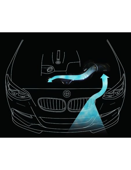 BMW M2 N55 F87 GruppeM Kolfiber insugskit