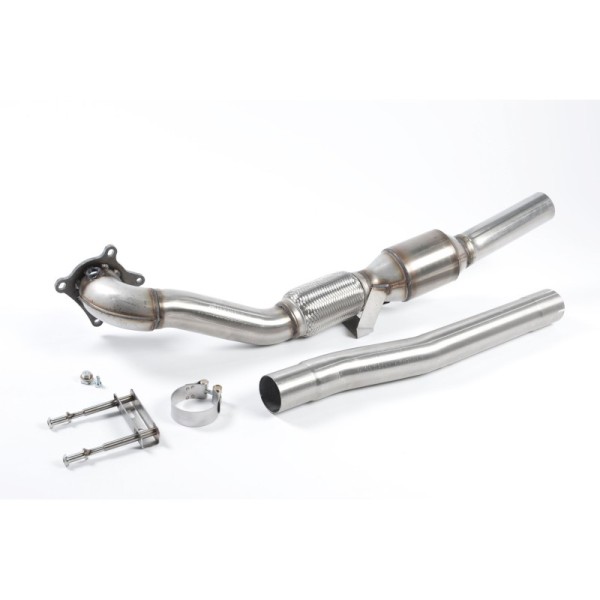Skoda Octavia 1,8TFSi 1Z Milltek Sport 3" Downpipe med HJS racekatalysator