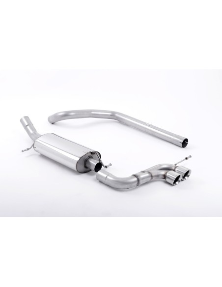 Seat Ibiza 1,8TFSi Cupra Milltek Sport Cat-Back 2x GT80 Chrome utblås