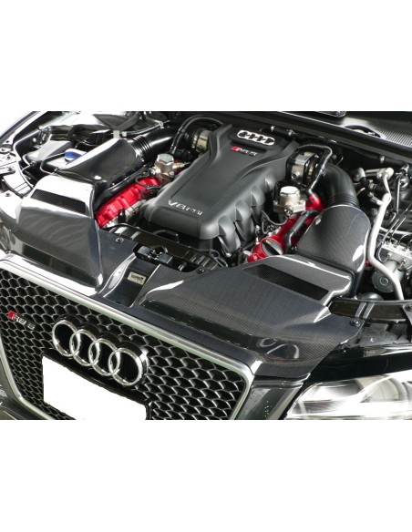 Audi RS5 B8 GruppeM Kolfiber insugskit