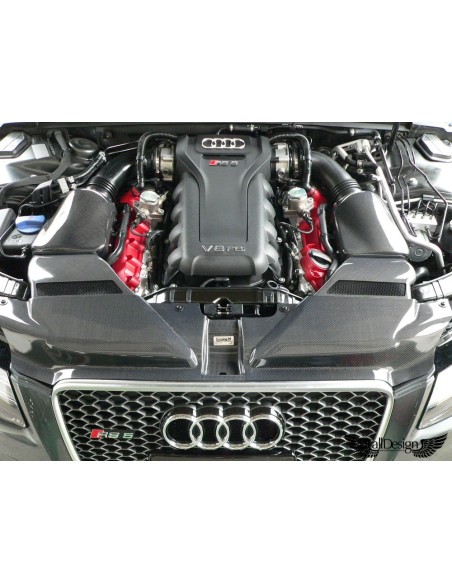 Audi RS5 B8 GruppeM Kolfiber insugskit