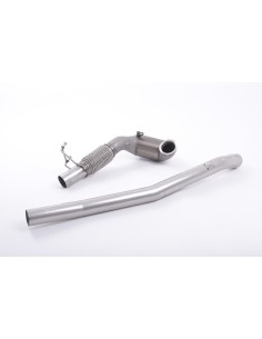 Audi TTS 2,0TFSi 8S Milltek Sport 3" gjuten Downpipe med HJS 200 cells racekatalysator (upp till 500hk)