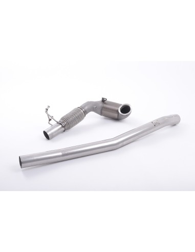 Audi TTS 2,0TFSi 8S Milltek Sport 3" gjuten Downpipe med HJS 200 cells racekatalysator (upp till 500hk)