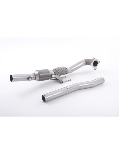 Audi TTS 2,0TFSi 8J Milltek Sport 3" Downpipe med HJS racekatalysator