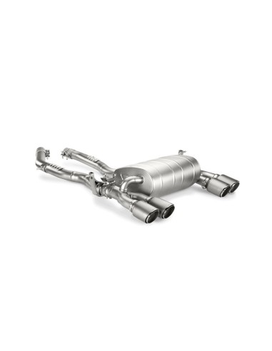 BMW M4 F82 / F83 Akrapovic Slip-On i Titan med Titan utblås