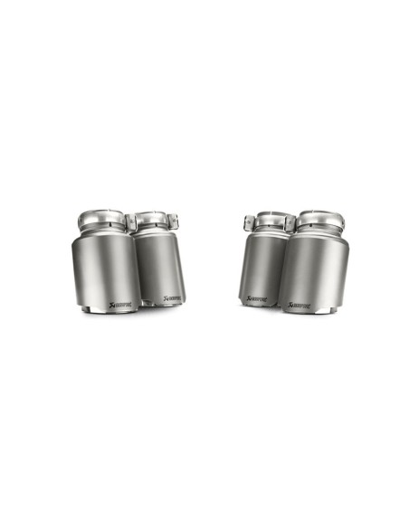 BMW M4 F82 / F83 Akrapovic Slip-On i Titan med Titan utblås