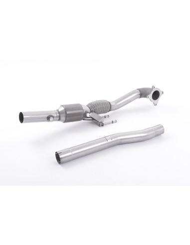 VW Golf GTi Edition 35 Milltek Sport 3" gjuten Downpipe med racekatalysator
