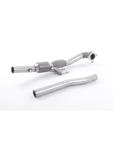 VW Golf GTi Edition 35 Milltek Sport 3" gjuten Downpipe med racekatalysator
