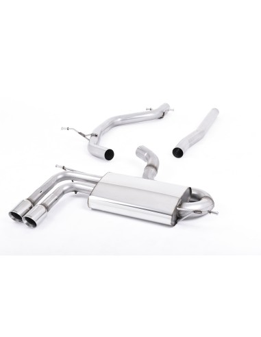VW Scirocco 2,0TDi GT 177hk Milltek Sport från Partikelfilter 2x 80 chrome GT utblås