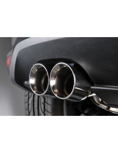 VW Scirocco 2,0TDi GT 170hk Milltek Sport från Partikelfilter 2x 80 chrome GT utblås 2