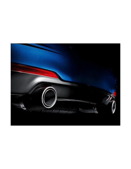 BMW 435i F32 / F33 Akrapovic Evolution System i rostfritt med kolfiber utblås