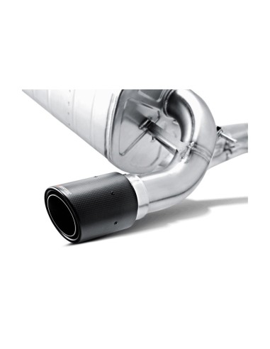 BMW 435i F32 / F33 Akrapovic Evolution System i rostfritt med kolfiber utblås