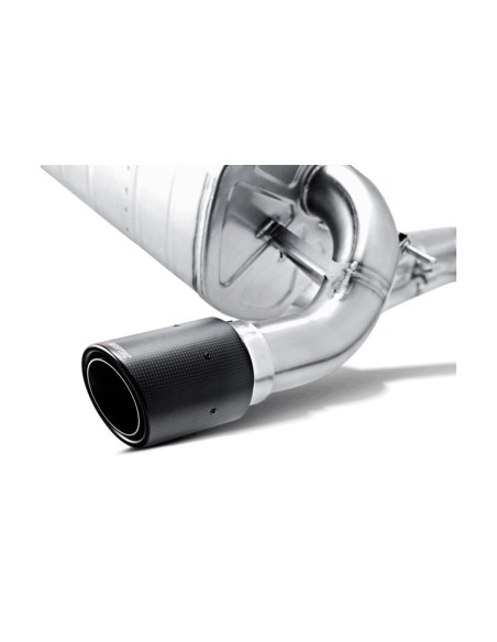 BMW 435i F32 / F33 Akrapovic Evolution System i rostfritt med kolfiber utblås