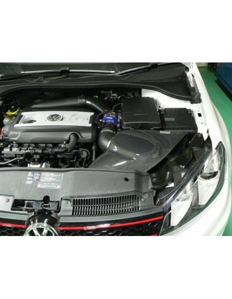 VW Golf 2,0TSi GTi mk6 GruppeM Kolfiber insugskit