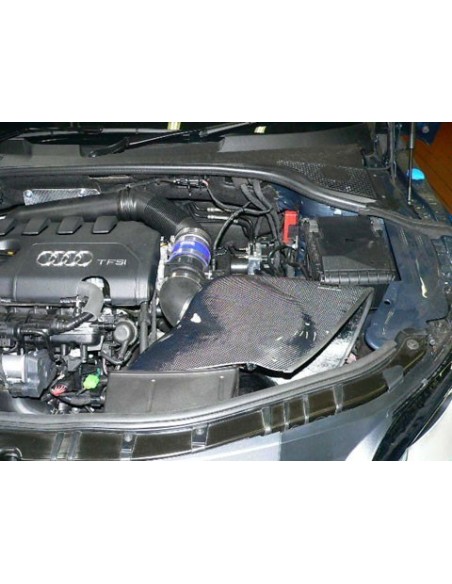 Audi A3 2,0TSi 8P GruppeM Kolfiber insugskit