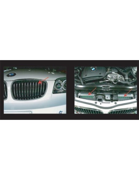 BMW 135i N54 E82 GruppeM Kolfiber insugskit