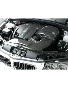 BMW 335i N55 E9X GruppeM Kolfiber insugskit 2