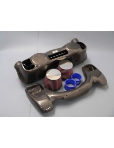 Porsche 997 Turbo GruppeM Kolfiber insugskit 2