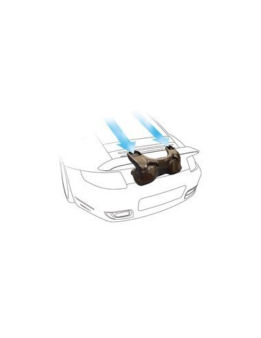 Porsche 997 Turbo GruppeM Kolfiber insugskit