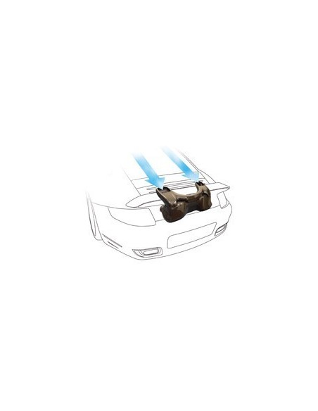 Porsche 997 Turbo GruppeM Kolfiber insugskit