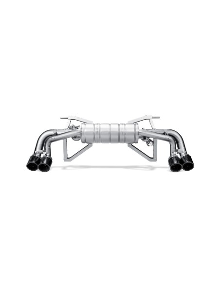 Lamborghini Gallardo LP560-4 Akrapovic Slip-On i Titan med kolfiber utblås