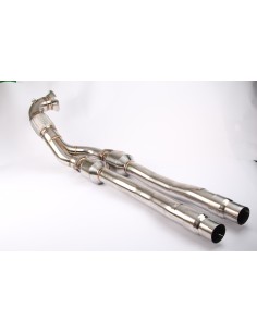 Audi TTRS 2,5TFSi 8J Wagner Tuning Downpipes med 2x 100 cell racekatalysatorer 2