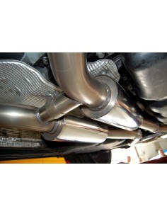 Porsche 958 Cayenne Turbo / Turbo S Milltek Sport 2,76" Cat-Back avgassystem 4xGT100 utblås - Non-Resonated (mindre-dämpad) 2