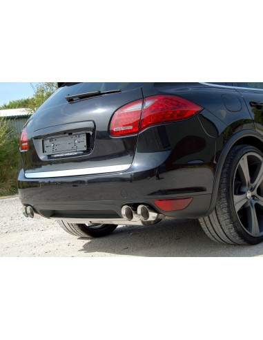 Porsche 958 Cayenne Turbo / Turbo S Milltek Sport 2,76" Cat-Back avgassystem 4xGT100 utblås - Non-Resonated (mindre-dämpad)