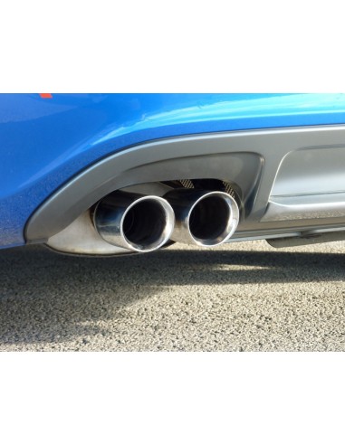 Audi S4 3,0TFSi B8 Milltek Sport Cat-Back 4x 80 chrome GT utblås - Non-Resonated (mindre-dämpad)