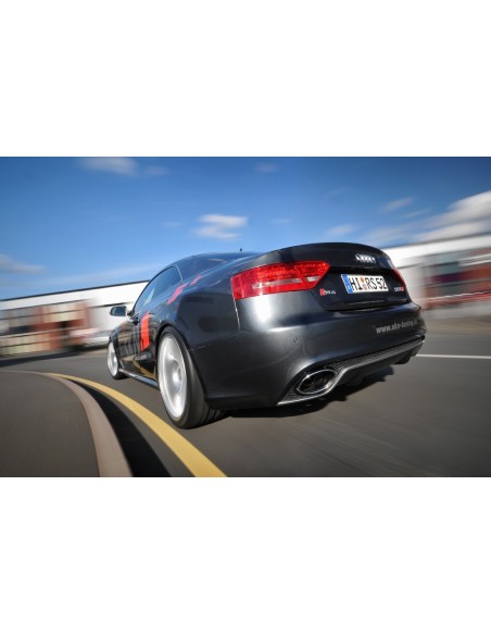 Audi RS5 4,2 V8 B8 Milltek Sport Cat-Back med aktiva avgasventiler - Non-Resonated (mindre-dämpad)