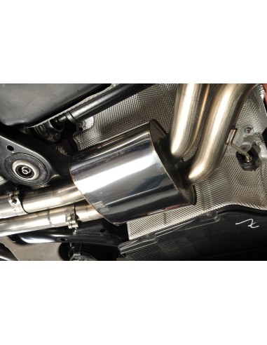 Audi RS5 4,2 V8 B8 Milltek Sport Cat-Back med aktiva avgasventiler - Non-Resonated (mindre-dämpad)