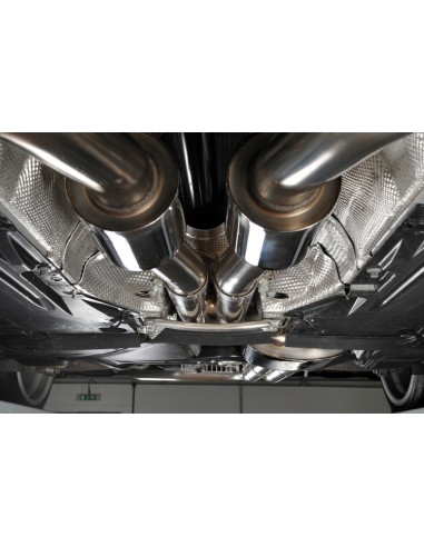 Audi RS5 4,2 V8 B8 Milltek Sport Cat-Back med aktiva avgasventiler - Resonated (dämpad)