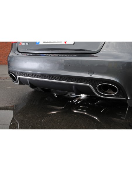 Audi RS5 4,2 V8 B8 Milltek Sport Cat-Back med aktiva avgasventiler - Resonated (dämpad)