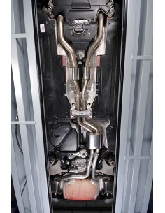 Audi RS5 4,2 V8 B8 Milltek Sport Cat-Back med aktiva avgasventiler - Resonated (dämpad)