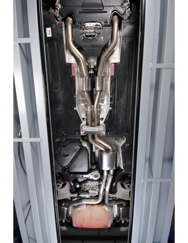 Audi RS5 4,2 V8 B8 Milltek Sport Cat-Back med aktiva avgasventiler - Resonated (dämpad)