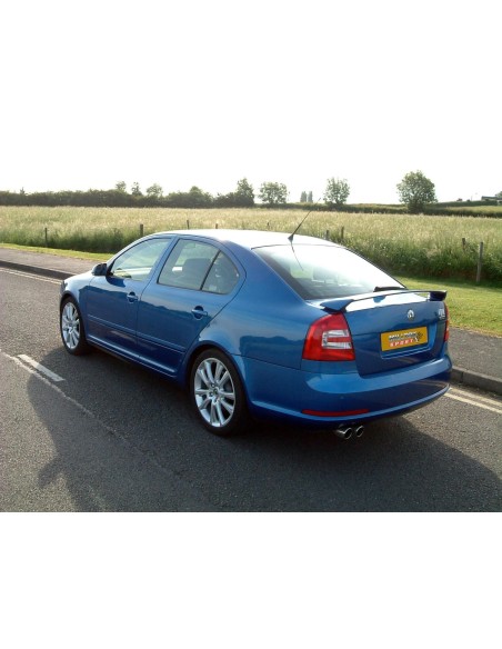 Skoda Octavia 2,0TFSi RS Milltek Sport Cat-Back 2x 76,2 JET utblås - Resonated (dämpad)