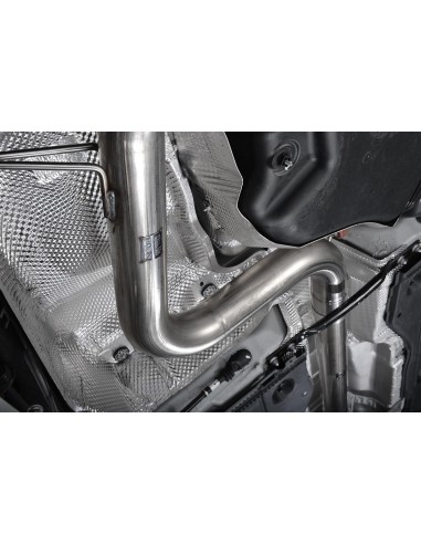 Seat Leon 2,0TFSi Cupra 3 & 5 dörrars Milltek Sport Cat-Back 4x 80 Chrome GT utblås - Resonated (dämpad)
