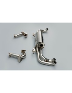 Audi R8 V8 2007-12 Milltek Sport Cat-Back tar bort bakre katalysatorer - Non-Resonated (mindre-dämpad)